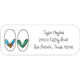 Summer Flip Flops Return Address Labels Image 1 of 2
